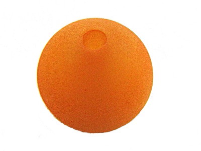 Polarisperle, Kugel, 8mm, marille (orange)